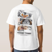 デザイン入りメンズTシャツ Tシャツ (裏面)