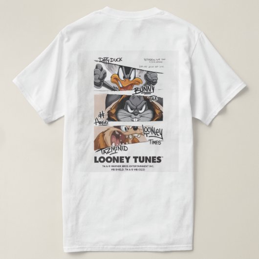 デザイン入りメンズTシャツ Tシャツ (デザイン裏面)