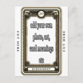 デザイン判断タロットカード ポストカード (正面)