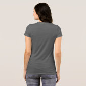 デザイン化された可愛いグラフィック1ハンプドカメルTシャツ Tシャツ (裏面フル)