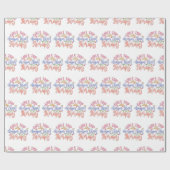 デザイン女おもしろいの子の旅より安いセラピー ラッピングペーパー (フラット)