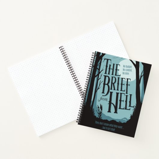 デザイン悪夢- Brief from Hell Journal ノートブック (内部)