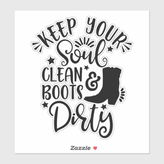 デザイン愛する国のためにあなたの魂を清く シール (シート)