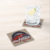 デザイン改造紙コースター スクエアペーパーコースター (インサイチュ)