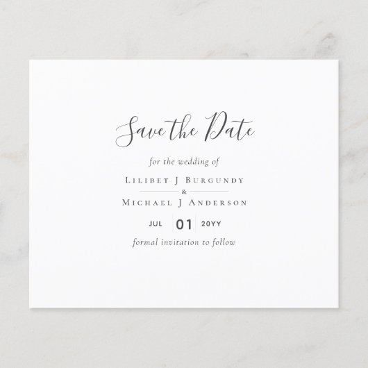 デザイン日付テンプレートの保存グラフィックス予算の追加 (正面)