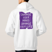 デザイン日...メンズベーシックTシャツ パーカ (裏面)