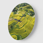 デザイン時芸術的間：家の時モダン計 ラージ壁時計 (傾斜)