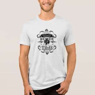 デザイン時間 トライブレンドTシャツ