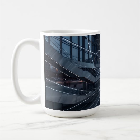 デザイン済み コーヒーマグカップ (左)
