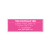 デザイン独自のアドレスの色の自動手書きスタンプ セルフインキングスタンプ (デザイン)