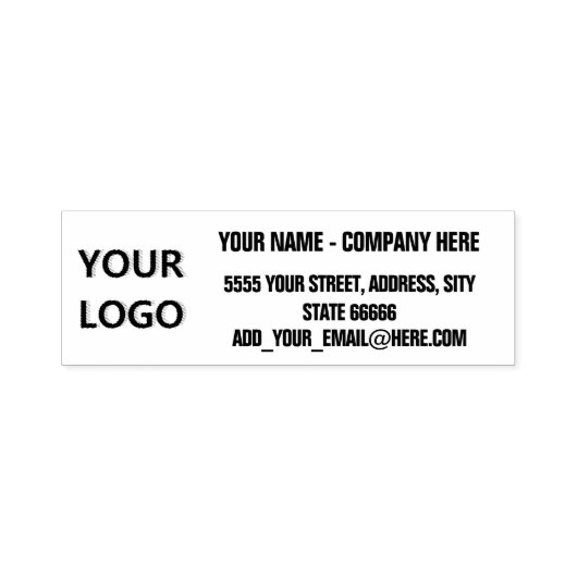 デザイン独自のアドレス自己スタンプとロゴ セルフインキングスタンプ (デザイン)