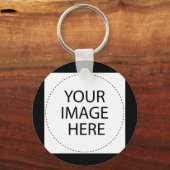 デザイン独自のカスタムギフト – 独自の キーホルダー (正面)