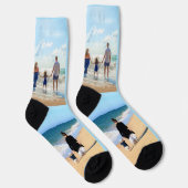 デザイン独自のカスタムフォトコラージソックス ソックス (右)