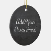 デザイン独自のカスタムフォトセラミックオーナメント セラミックオーナメント (右)
