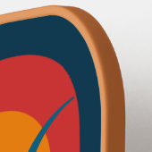 デザイン独自のカスタムロゴPickleballパドル ピックルボールラケット (左詳細)