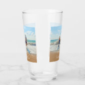 デザイン独自のカスタム文字写真 タンブラーグラス (左)