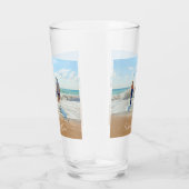 デザイン独自のカスタム文字写真 タンブラーグラス (右)