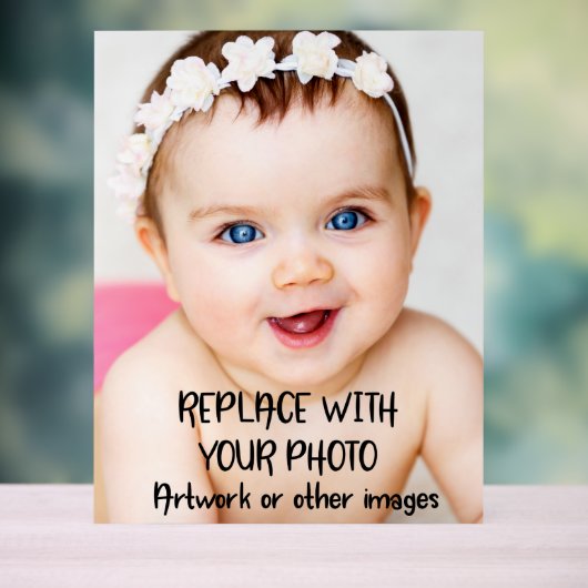 デザイン独自のカスタム製パーソナライズされた品 アクリルサイン (ニュートラル)