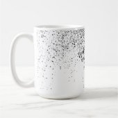 デザイン独自のカスタム コーヒーマグカップ (左)