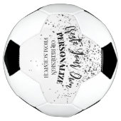 デザイン独自のカスタム サッカーボール (回転)