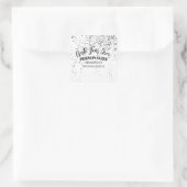 デザイン独自のカスタム スクエアシール (バッグ)