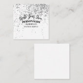 デザイン独自のカスタム スクエア名刺 (正面/裏面)