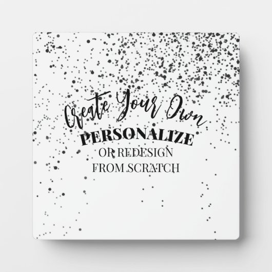 デザイン独自のカスタム フォトプラーク (正面)