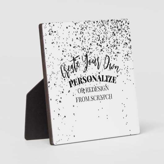 デザイン独自のカスタム フォトプラーク (正面)