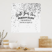 デザイン独自のカスタム ポスター (キッチン)