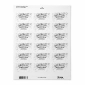 デザイン独自のカスタム ラベル (フルシート)