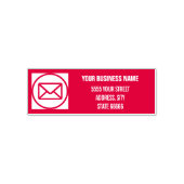 デザイン独自のカラーアドレススタンプテンプレート セルフインキングスタンプ (デザイン)