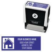 デザイン独自のカラーアドレス自己スタンプ セルフインキングスタンプ (インサイチュ)