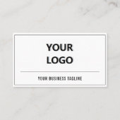 デザイン独自のカラービジネスカードテンプレート 名刺 (裏面)