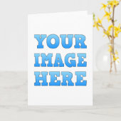 デザイン独自のカード カード (黄色い花)