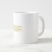 デザイン独自のジャンボマグ ジャンボコーヒーマグカップ (正面右)