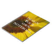 デザイン独自のスパイラルフォトノートブック ノートブック (左側)