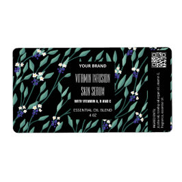 デザイン独自のドロッパーボトルラベル ラベル