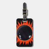 デザイン独自のハイゲームまたはシリーズ、ボーリングバッグ ラゲッジタグ (正面縦)