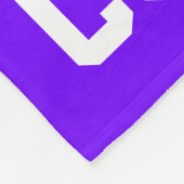 デザイン独自のバレーボールフリースブランケット フリースブランケット (角)