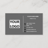 デザイン独自のパーソナライズされたカスタム名刺 名刺 (裏面)