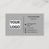 デザイン独自のパーソナライズされたカスタム名刺 名刺 (正面)