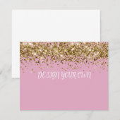 デザイン独自のパーティー 招待状 (正面/裏面)