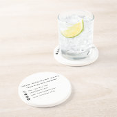 デザイン独自のビジネスコースター例 コースター (側面)