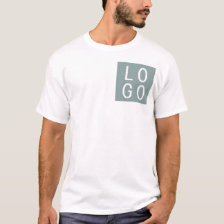 デザイン独自のビジネスロゴブランドのユニフォーム Tシャツ