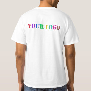 デザイン独自のビジネスロゴTシャツテンプレート Tシャツ