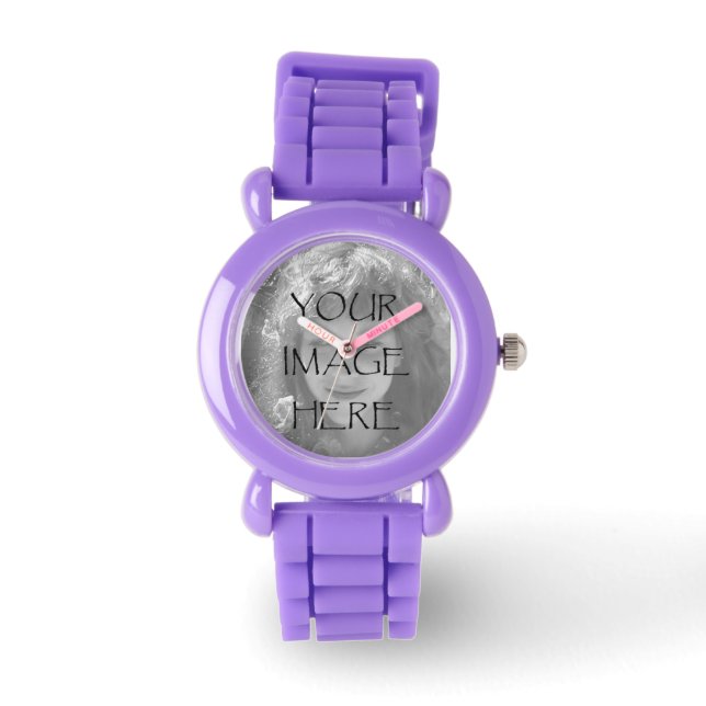 デザイン独自のフォトウォッチ 腕時計 (正面)