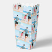 デザイン独自のフォトポップコーンボックスの例 フェイバーボックス (裏面)