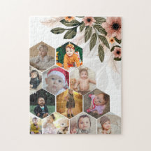 デザイン独自のフローラ12フォトコラージュ