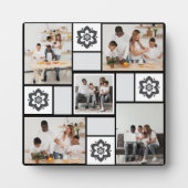 デザイン独自のフローラ5フォトコラージュ フォトプラーク (正面)