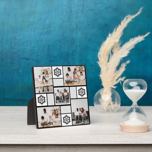 デザイン独自のフローラ5フォトコラージュ フォトプラーク (インサイチュ)